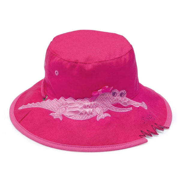 Hat Crocodile Girls Pink 1
