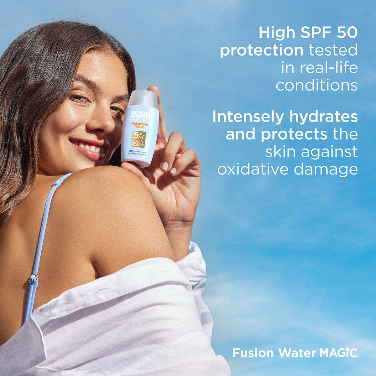 Fotoprotector Isdin Fusion Water MAGIC SPF 50