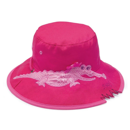 Hat Crocodile Girls Pink 1