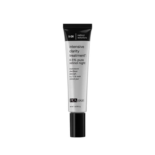 Intensive Clarity Treatment: 0.5% pure retinol night