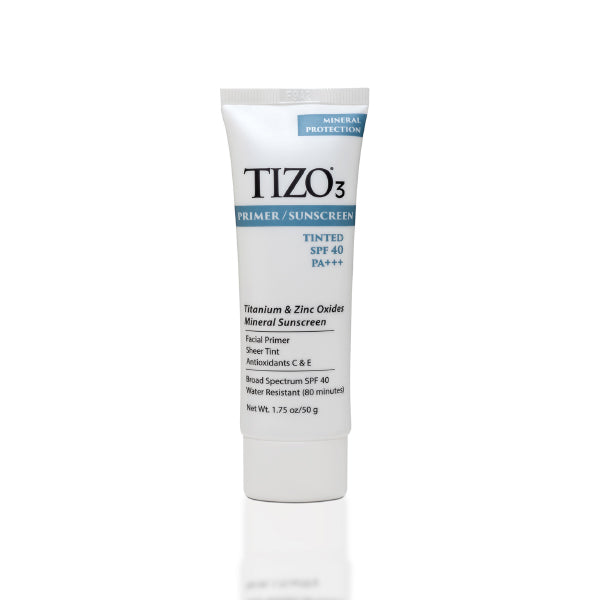 Tizo 3 Primer/Sunscreen Sheer Tint SPF 40 Water Resistent (80 minutes) Mineral 50g/1.75 oz.